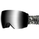 Domain Snow Goggle Plus - Kingdom Black/Silver Mirror/Plus Storm Rose