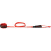 Kainui Plus Leash 6Ft X 1/4In - Flame Scarlet - Flame Scarlet - Surf Leash | Dakine