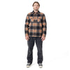 Front Snap Fleece Jacket - Orange Plaid - Orange Plaid - Men's Jacket | Dakine