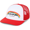 Vacation Trucker - Flame Scarlet - Flame Scarlet - Adjustable Trucker Hat | Dakine