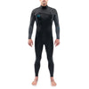 Quantum Chest Zip Full Suit 5/4/3mm - Men's - Black / Grey - 21 - Men's Wetsuit | Dakine