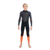 Quantum Back Zip Full Wetsuit 4/3mm GBS - Kid's - Black / Orange - Kid's Wetsuit | Dakine
