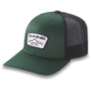 Mtn Lines Trucker Hat - Green - Adjustable Trucker Hat | Dakine