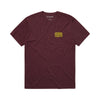 T-shirt Ukelele - Homme - Maroon Heather - Men's Short Sleeve T-Shirt | Dakine